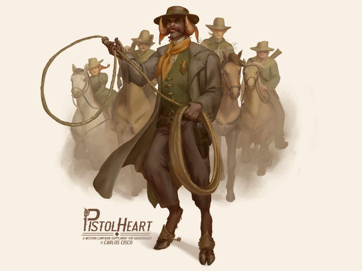 <h3>Pistolheart Adversaries: Marshall and Posse</h3>Work for Hire for Carlos Cisco